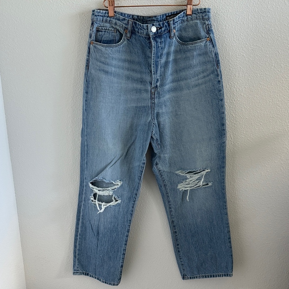 Blank NYC The Baxter Ribcage Straight Leg Distressed 30